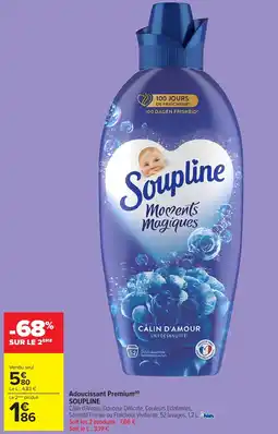 Carrefour Market Adoucissant Premium Soupline offre