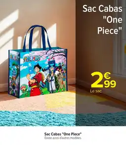 Carrefour Sac Cabas One Piece offre