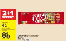 Carrefour Kit Kat Offre Gourmande NESTLÉ offre