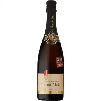 Carrefour Market ARTHUR METZ A.O.P. Crémant d'Alsace Brut Millésimé offre