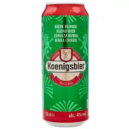 Carrefour Market KOENIGSBIER Bière offre