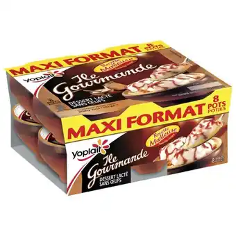 Carrefour Market YOPLAIT Île gourmande Maxi Format offre