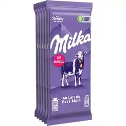 Carrefour Market MILKA Tablettes de chocolat Lot Familial offre