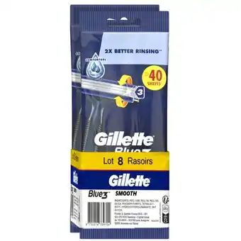 Carrefour Market GILLETTE Rasoirs jetables offre