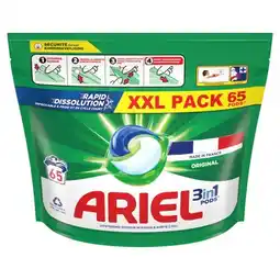 Carrefour Market ARIEL PODS Lessive en Capsules 3 en 1 Pack XXL offre