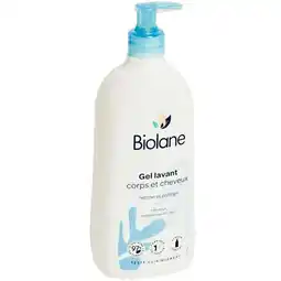 Carrefour Market BIOLANE Gel lavant corps et cheveux offre