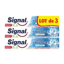 Carrefour SIGNAL Dentifrice offre