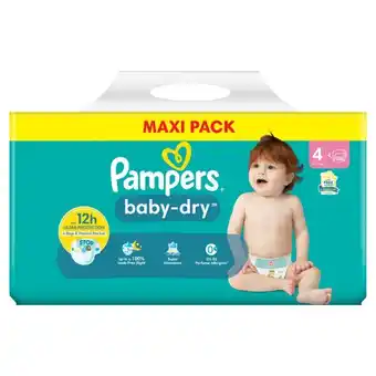 Carrefour PAMPERS Couches Maxi Pack offre