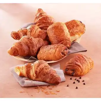 Carrefour Market 4 Croissants + 4 Pains au chocolat pur beurre offre