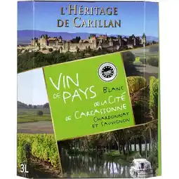 Carrefour Market L’HÉRITAGE DE CARILLAN I.G.P. Vin de pays de la Cité de Carcassonne offre