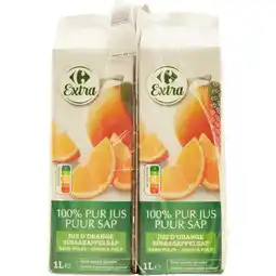 Carrefour CARREFOUR EXTRA Pur jus de fruits offre