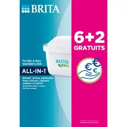 Carrefour BRITA Pack de 6 filtres à eau + 2 offerts MAXTRA PRO All-in-1 offre