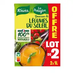 Carrefour KNORR & LA POTAGÈRE Soupes offre