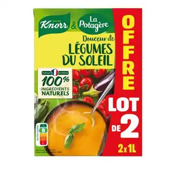 Carrefour KNORR & LA POTAGÈRE Soupes offre