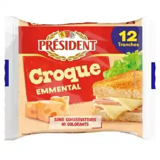 Carrefour PRÉSIDENT Croque Emmental offre