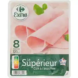 Carrefour CARREFOUR EXTRA Jambon supérieur offre