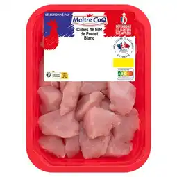 Carrefour MAÎTRE COQ Cubes de filet de Poulet offre