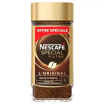 Carrefour NESCAFÉ Café soluble Spécial filtre Offre Spéciale offre