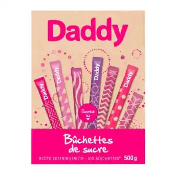 Carrefour DADDY Bûchettes de sucre offre