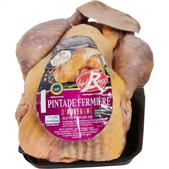 Carrefour CARREFOUR EXTRA Pintade fermière d'Auvergne Label Rouge offre