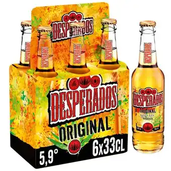 Carrefour DESPERADOS Bière aromatisée offre