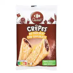 Carrefour CARREFOUR CLASSIC' Crêpes fourrées offre