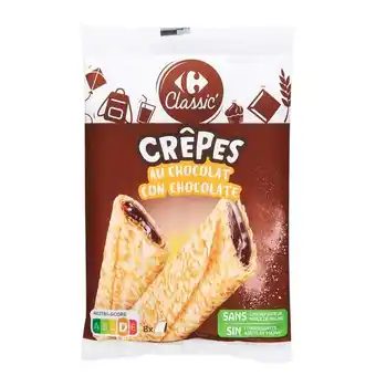 Carrefour CARREFOUR CLASSIC' Crêpes fourrées offre