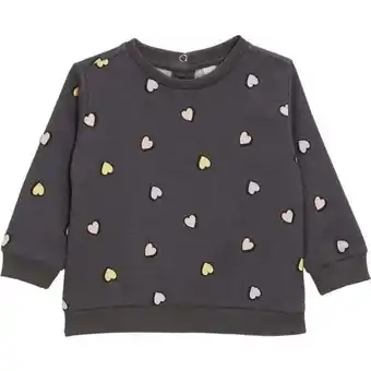 Carrefour TEX BABY Sweatshirt bébé fille offre