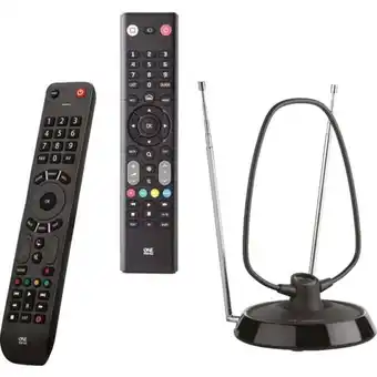 Carrefour ONE FOR ALL SUR TOUTES LES TÉLÉCOMMANDES ET ANTENNES offre