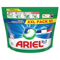 Carrefour ARIEL PODS Lessive en capsules Pack XXL offre