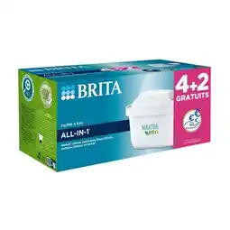 Carrefour BRITA Pack 4+2 filtres à eau MAXTRA PRO ALL-IN-1 offre