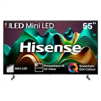 Carrefour HISENSE Téléviseur Mini LED 4K* - 138 cm offre