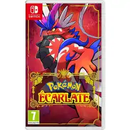 Carrefour NINTENDO Jeu Pokemon Violet ou Pokemon Ecarlate ou Pokemon Arceus pour Nintendo Switch offre