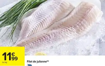 Carrefour Filet de julienne offre