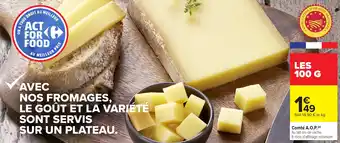 Carrefour Comté A.O.P. offre