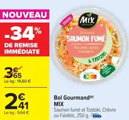 Carrefour Bol Gourmand MIX offre