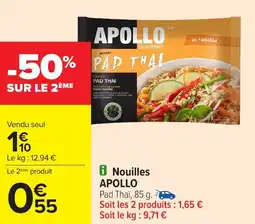 Carrefour Nouilles APOLLO offre