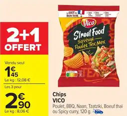 Carrefour Chips VICO offre