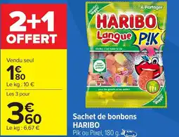 Carrefour Sachet de bonbons HARIBO offre