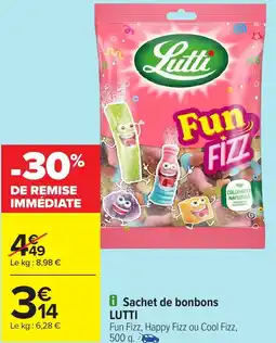 Carrefour Sachet de bonbons LUTTI offre