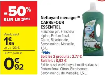 Carrefour Nettoyant ménager CARREFOUR ESSENTIEL offre