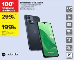 Carrefour Smartphone G84 256GB offre