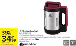 Carrefour Blender chauffant mandine offre