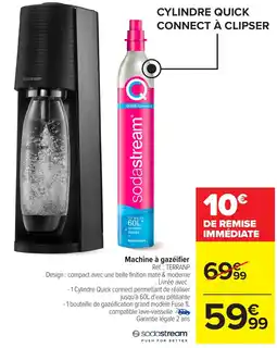 Carrefour Machine à gazéifier Sodastream offre