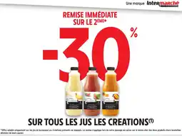 Intermarché Contact Sur tous les jus les creations offre