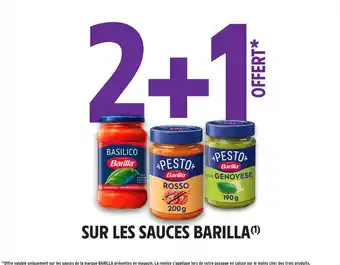 Intermarché Contact Sur les sauces barilla offre