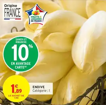 Intermarché Contact Endive offre