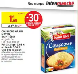 Intermarché Contact Couscous grain moyen saint éloi offre