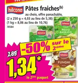 Norma HILCONA hilcona Pâtes fraiches offre