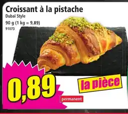 Norma Croissant à la pistache offre